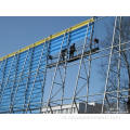 stofonderdrukking wind hek muur windbreker hek